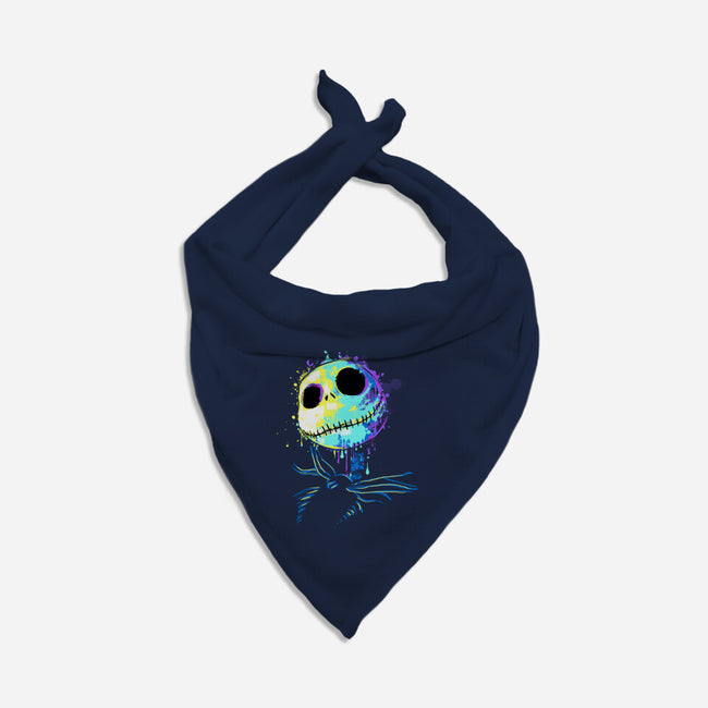 Colorful Skeleton-dog bandana pet collar-IKILO