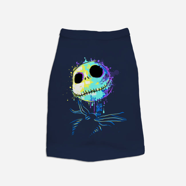 Colorful Skeleton-cat basic pet tank-IKILO