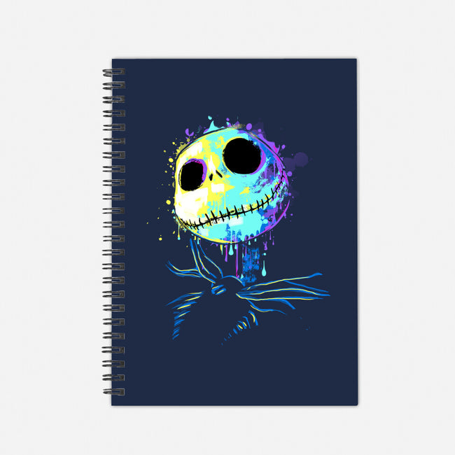 Colorful Skeleton-none dot grid notebook-IKILO
