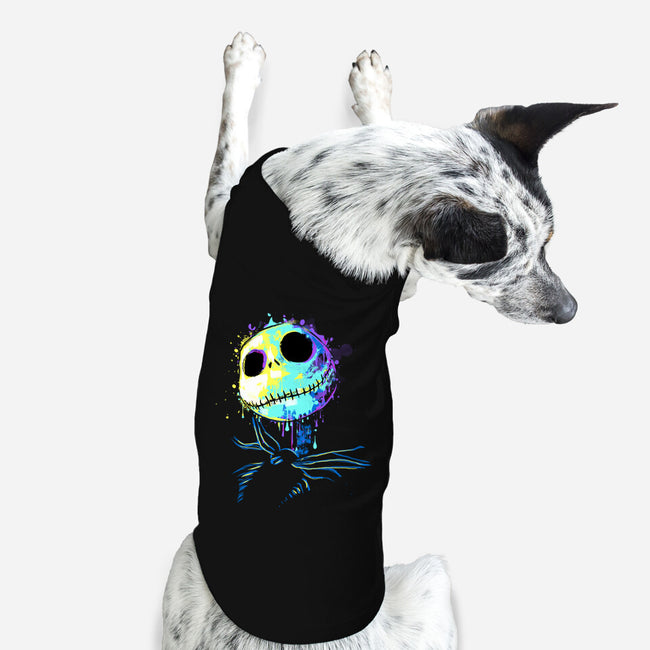 Colorful Skeleton-dog basic pet tank-IKILO