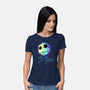 Colorful Skeleton-womens basic tee-IKILO