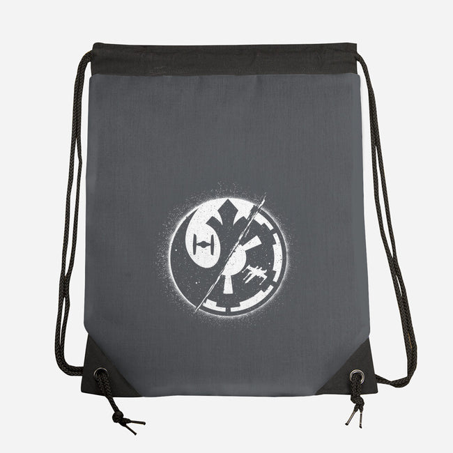 Light And Darkness-none drawstring bag-Tronyx79