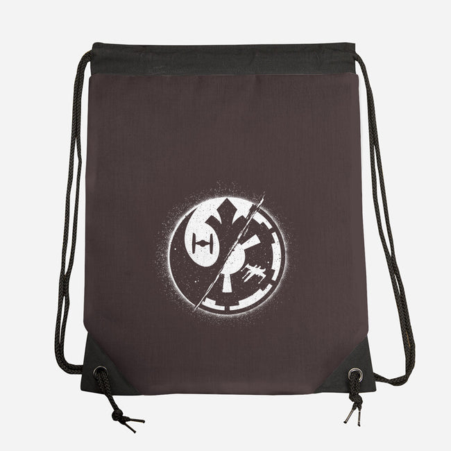 Light And Darkness-none drawstring bag-Tronyx79