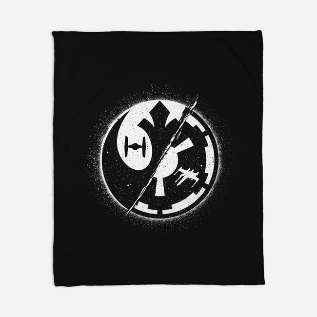 Light And Darkness-none fleece blanket-Tronyx79