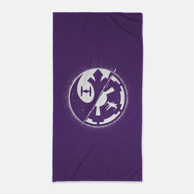 Light And Darkness-none beach towel-Tronyx79