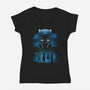 Women Of Wakanda-womens v-neck tee-teesgeex