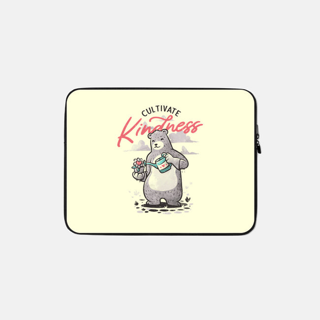 Cultivate Kindness-none zippered laptop sleeve-tobefonseca