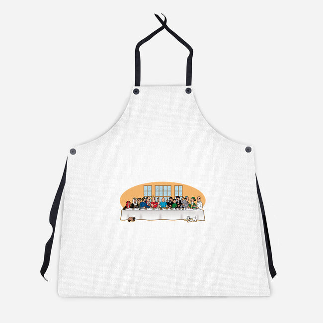 Adventure Dinner-unisex kitchen apron-jasesa