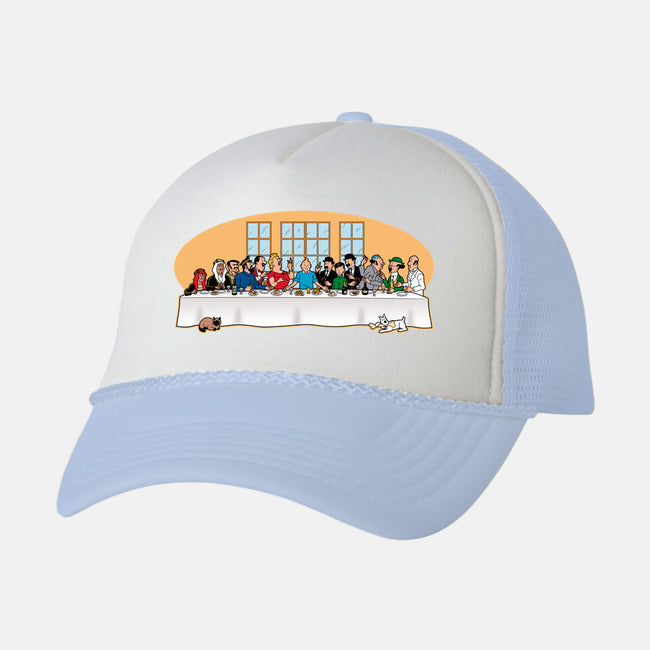 Adventure Dinner-unisex trucker hat-jasesa