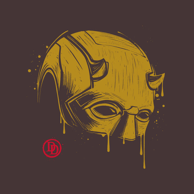 Devil Mask-none drawstring bag-Getsousa!