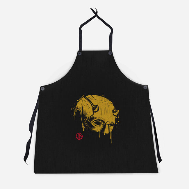 Devil Mask-unisex kitchen apron-Getsousa!