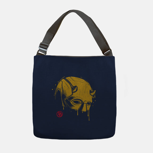 Devil Mask-none adjustable tote bag-Getsousa!