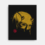 Devil Mask-none stretched canvas-Getsousa!