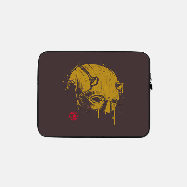 Devil Mask-none zippered laptop sleeve-Getsousa!