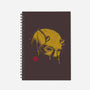 Devil Mask-none dot grid notebook-Getsousa!