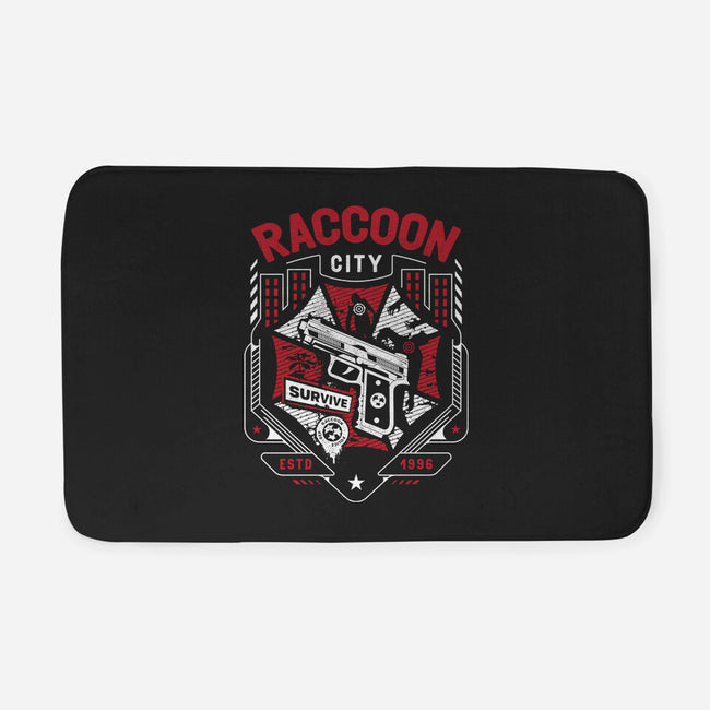 Survival Horror City-none memory foam bath mat-Logozaste