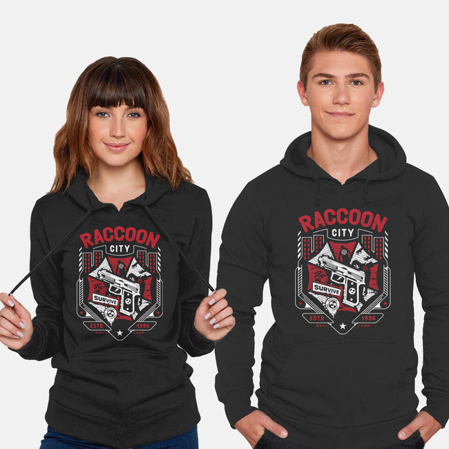 Survival Horror City-unisex pullover sweatshirt-Logozaste