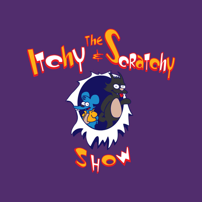 The Itchy And Scratchy Show-womens fitted tee-dalethesk8er