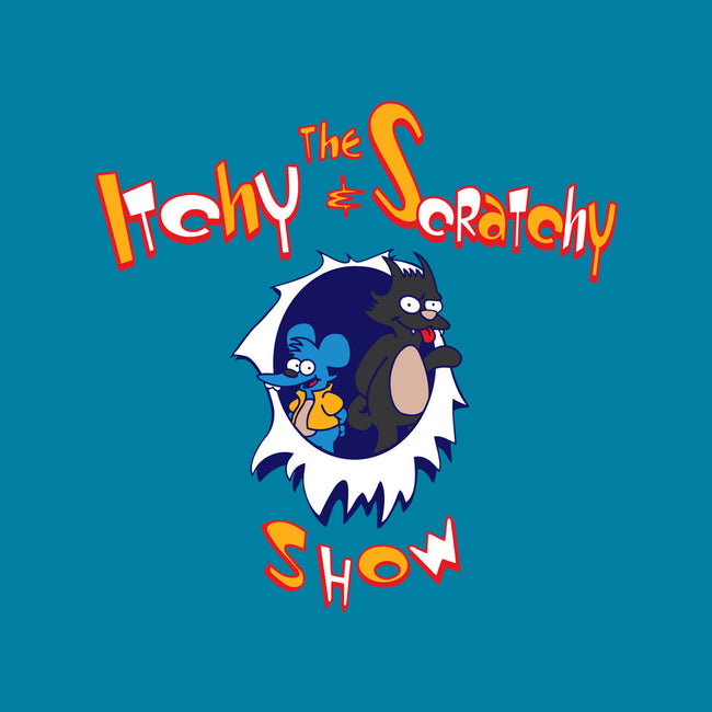 The Itchy And Scratchy Show-womens fitted tee-dalethesk8er