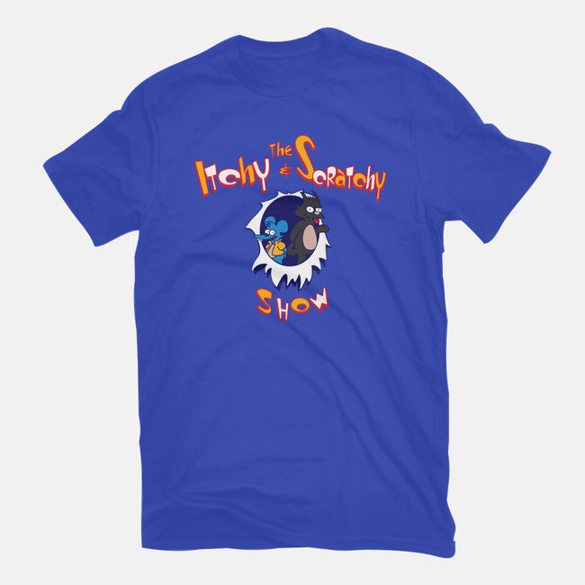 The Itchy And Scratchy Show-unisex basic tee-dalethesk8er