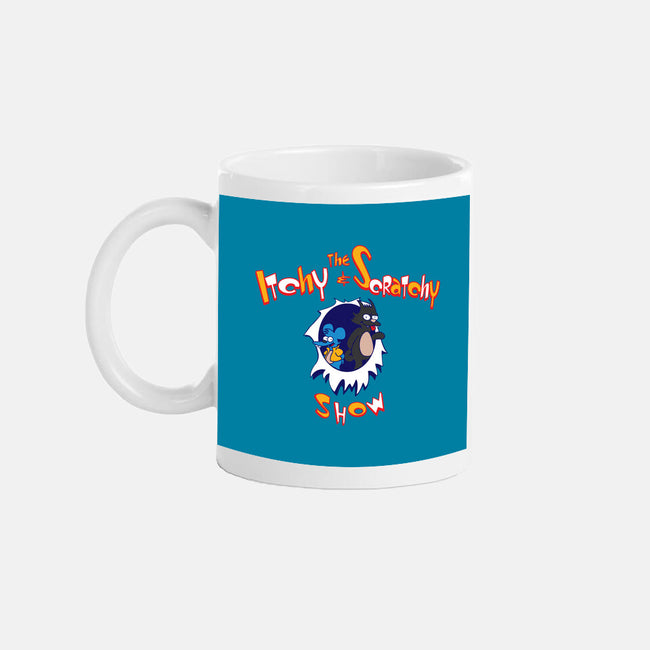 The Itchy And Scratchy Show-none mug drinkware-dalethesk8er