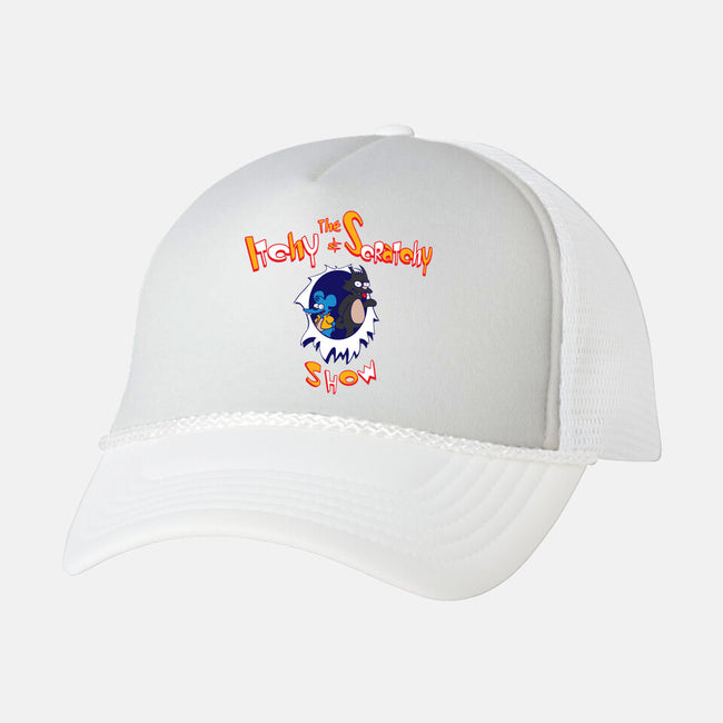 The Itchy And Scratchy Show-unisex trucker hat-dalethesk8er