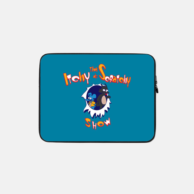 The Itchy And Scratchy Show-none zippered laptop sleeve-dalethesk8er