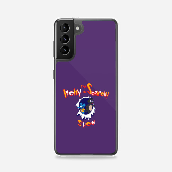 The Itchy And Scratchy Show-samsung snap phone case-dalethesk8er