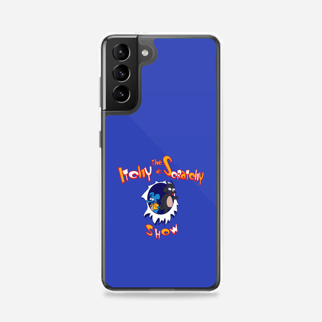 The Itchy And Scratchy Show-samsung snap phone case-dalethesk8er