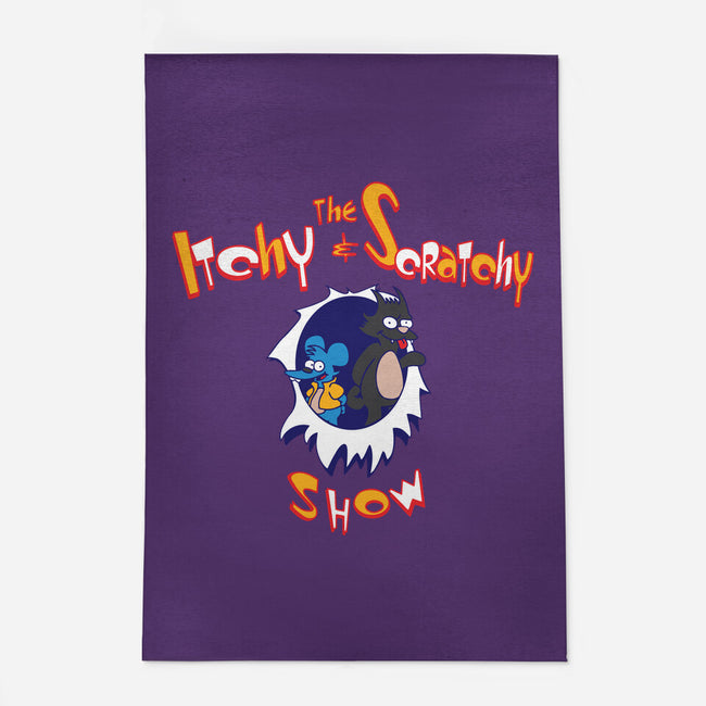 The Itchy And Scratchy Show-none indoor rug-dalethesk8er