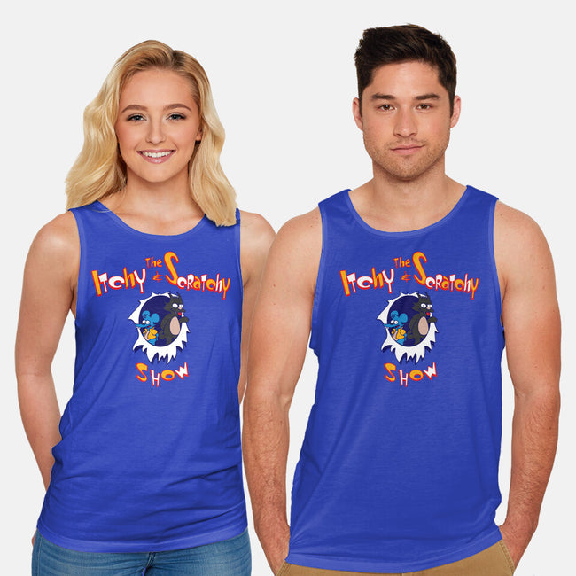 The Itchy And Scratchy Show-unisex basic tank-dalethesk8er