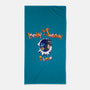 The Itchy And Scratchy Show-none beach towel-dalethesk8er