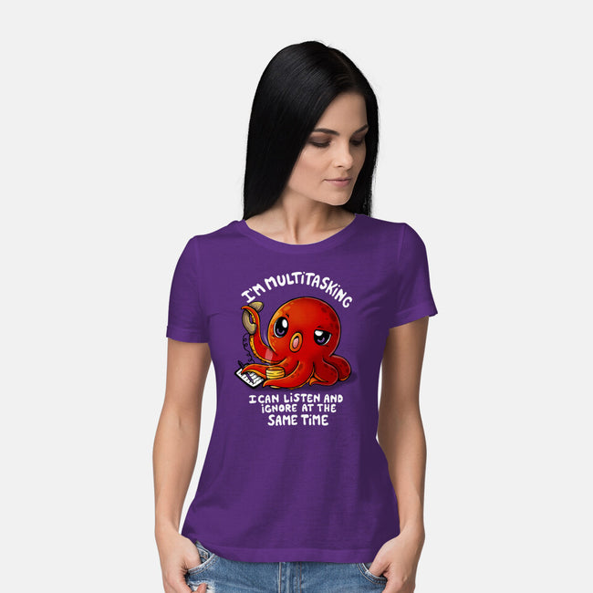 Multitasking-womens basic tee-Vallina84