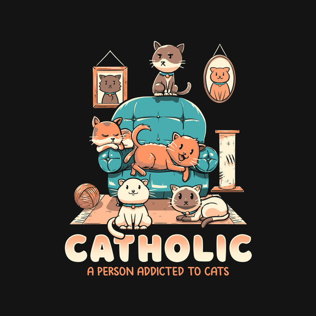 Addicted To Cats-mens heavyweight tee-koalastudio