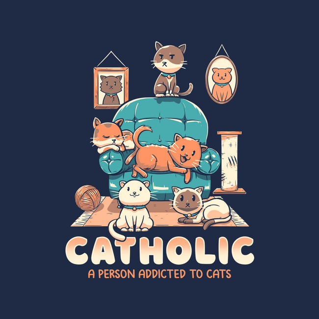 Addicted To Cats-youth basic tee-koalastudio