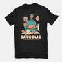 Addicted To Cats-mens basic tee-koalastudio