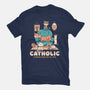 Addicted To Cats-unisex basic tee-koalastudio