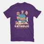 Addicted To Cats-mens basic tee-koalastudio