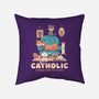 Addicted To Cats-none removable cover w insert throw pillow-koalastudio