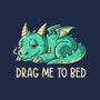 Drag Me To Bed-none non-removable cover w insert throw pillow-koalastudio