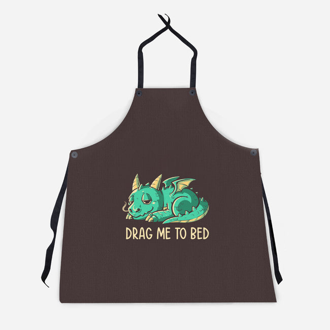Drag Me To Bed-unisex kitchen apron-koalastudio