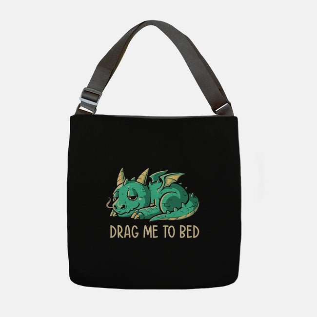 Drag Me To Bed-none adjustable tote bag-koalastudio
