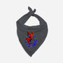 Dragon Flowers-cat bandana pet collar-erion_designs