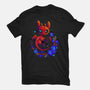 Dragon Flowers-youth basic tee-erion_designs