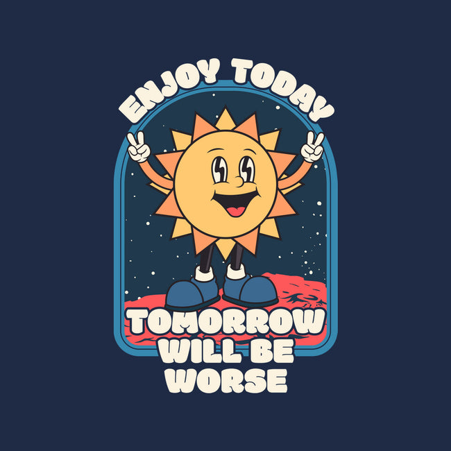 Enjoy Today-unisex basic tee-RoboMega