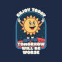 Enjoy Today-none drawstring bag-RoboMega