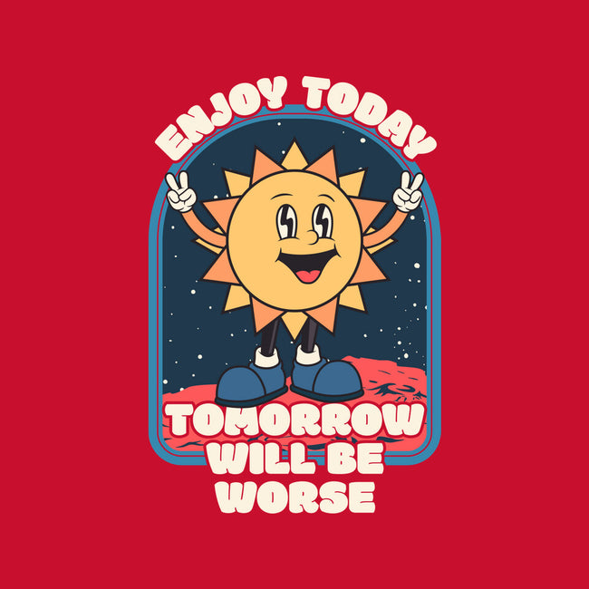 Enjoy Today-youth crew neck sweatshirt-RoboMega