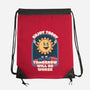 Enjoy Today-none drawstring bag-RoboMega