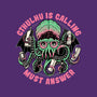 Cthulhu Is Calling-none matte poster-momma_gorilla