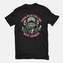 Cthulhu Is Calling-womens fitted tee-momma_gorilla